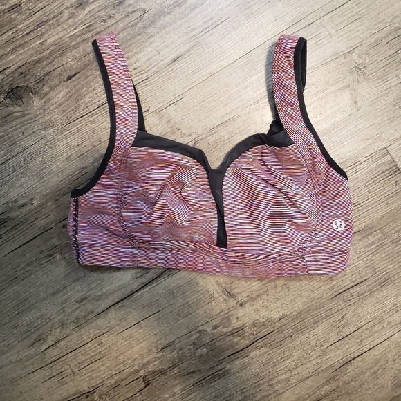 Lululemon sport bra multi colour sz 34D - Picture 1 of 5